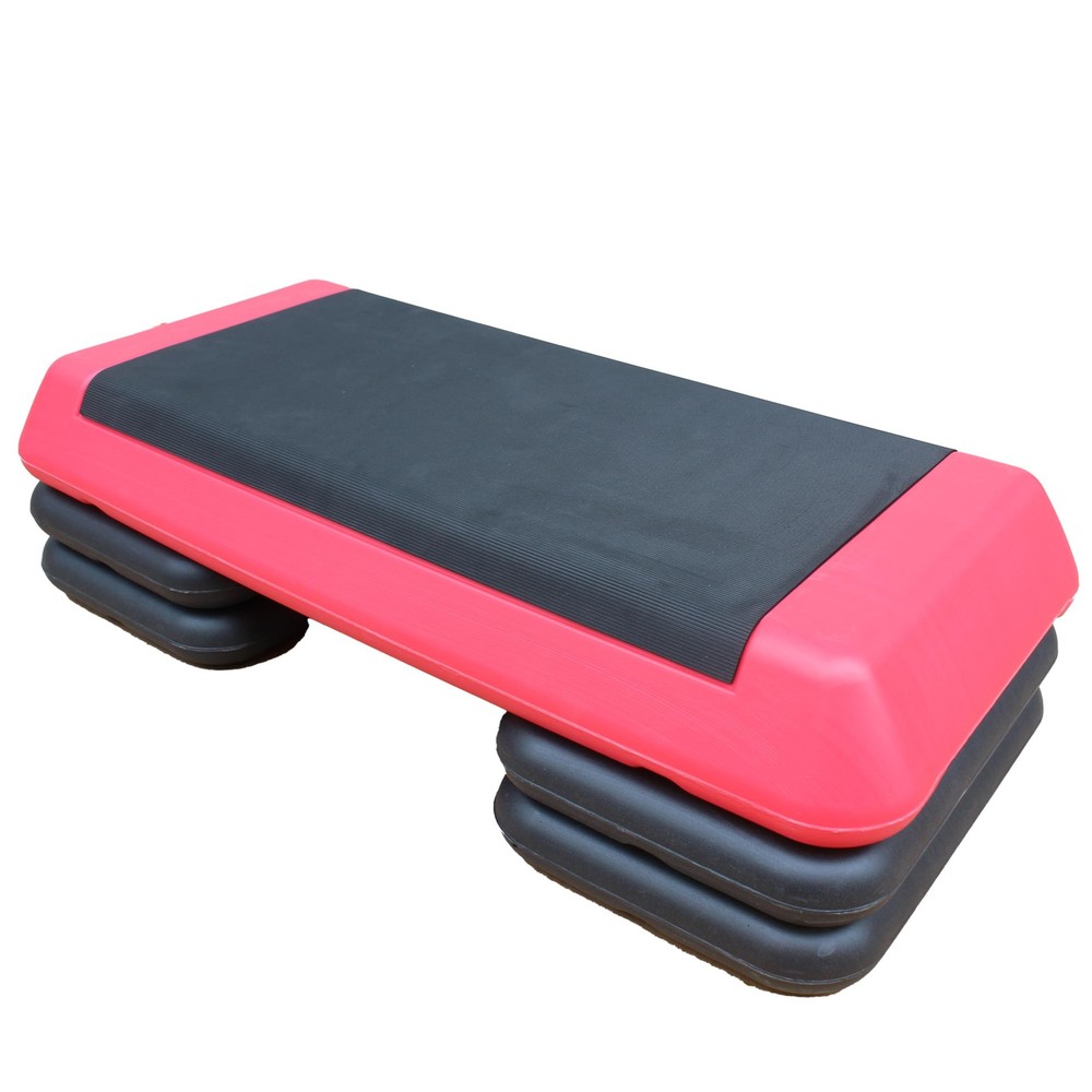 Adjustable Workout Aerobic Exercise Step Platform, Fitness & Exercise Step Pl...