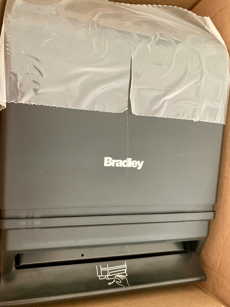 Bradley 2497-000000 Roll Towel Dispenser, Lever Operated, Surface Mounted