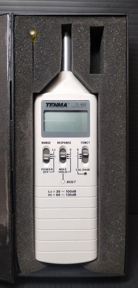 TENMA 72-860 SOUND LEVEL METER (00)