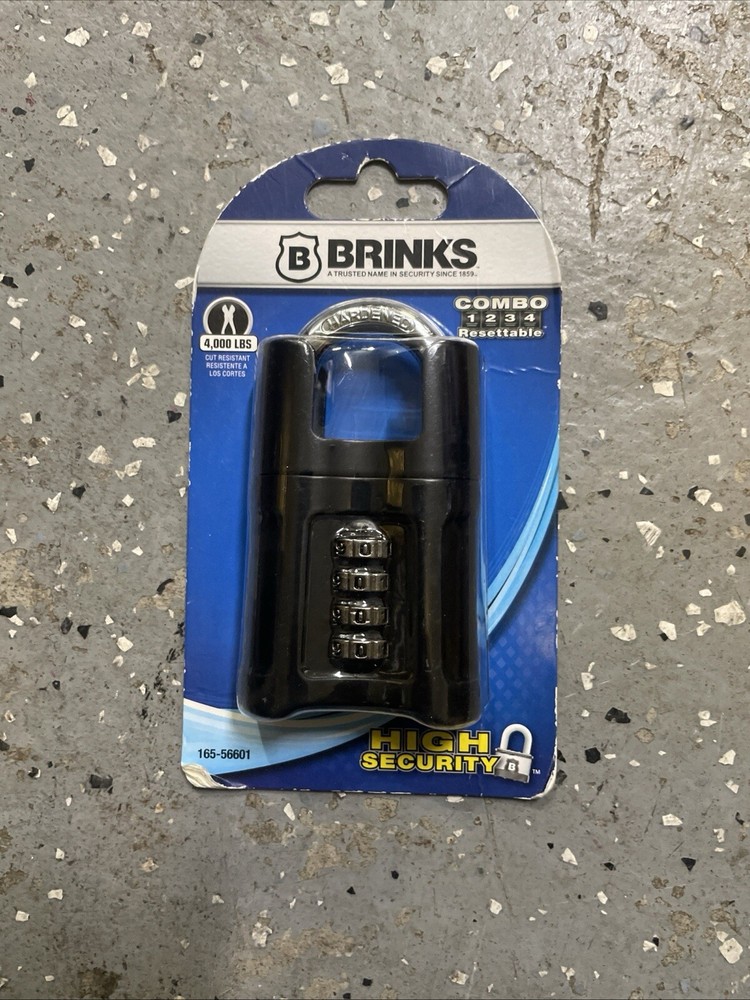 Lot of 7 New Brinks Padlocks & One Combination Lock