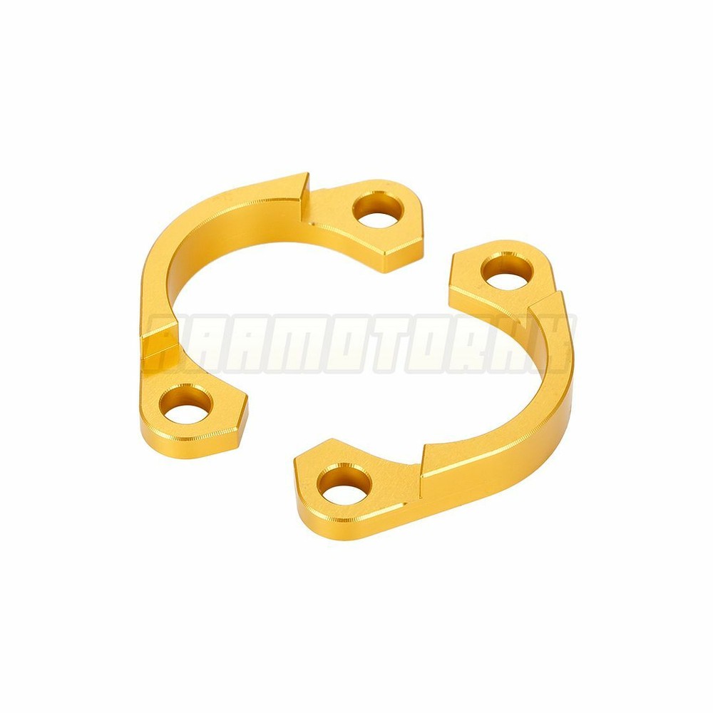 Exhaust Header Split Clamps Flanges For Kawasaki ZRX1100 1997-2000