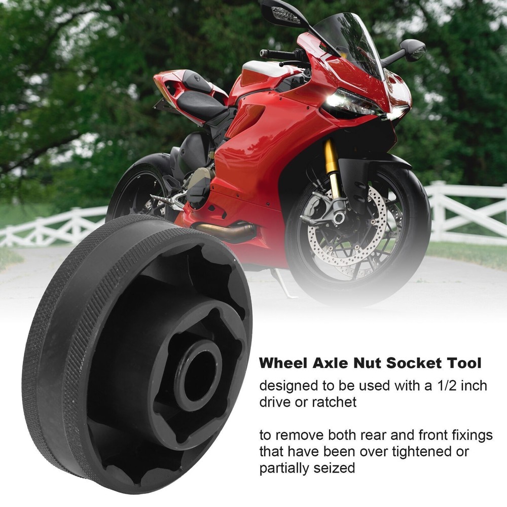 Wheel Axle Nut Socket Tool Motorcycle Wheel Sleeve Tool Replacement for