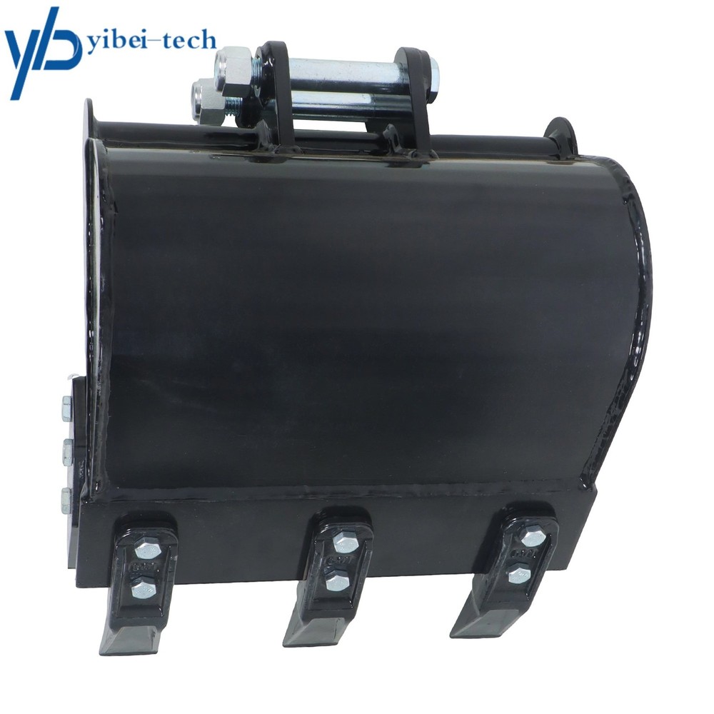 Mini Excavator 400mm Tooth Bucket Digger Machine Attachment With Teeth