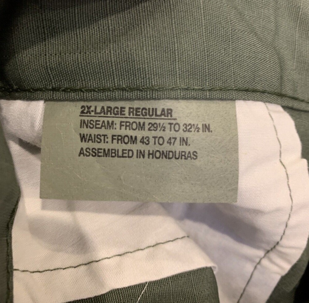 Tru Spec BDU Basics Pants Men OD Green