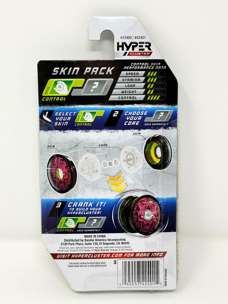 Hyper Cluster Yo-Yo Skin Pack Control #42401