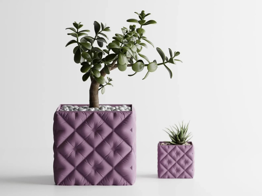 Inflated Soft Cloth Planter Pot Vase Series 7