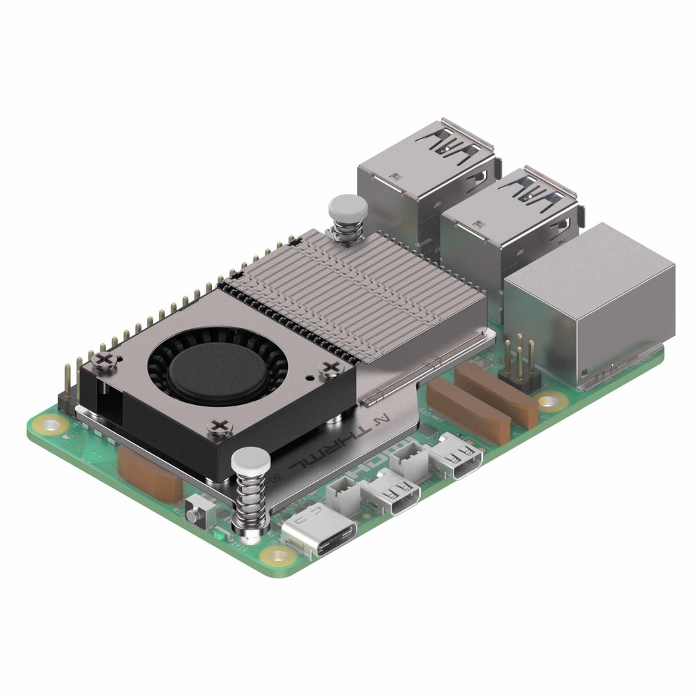 Argon Active Cooler for Raspberry Pi 5 | Large Aluminum Heatsink and Raspberr...