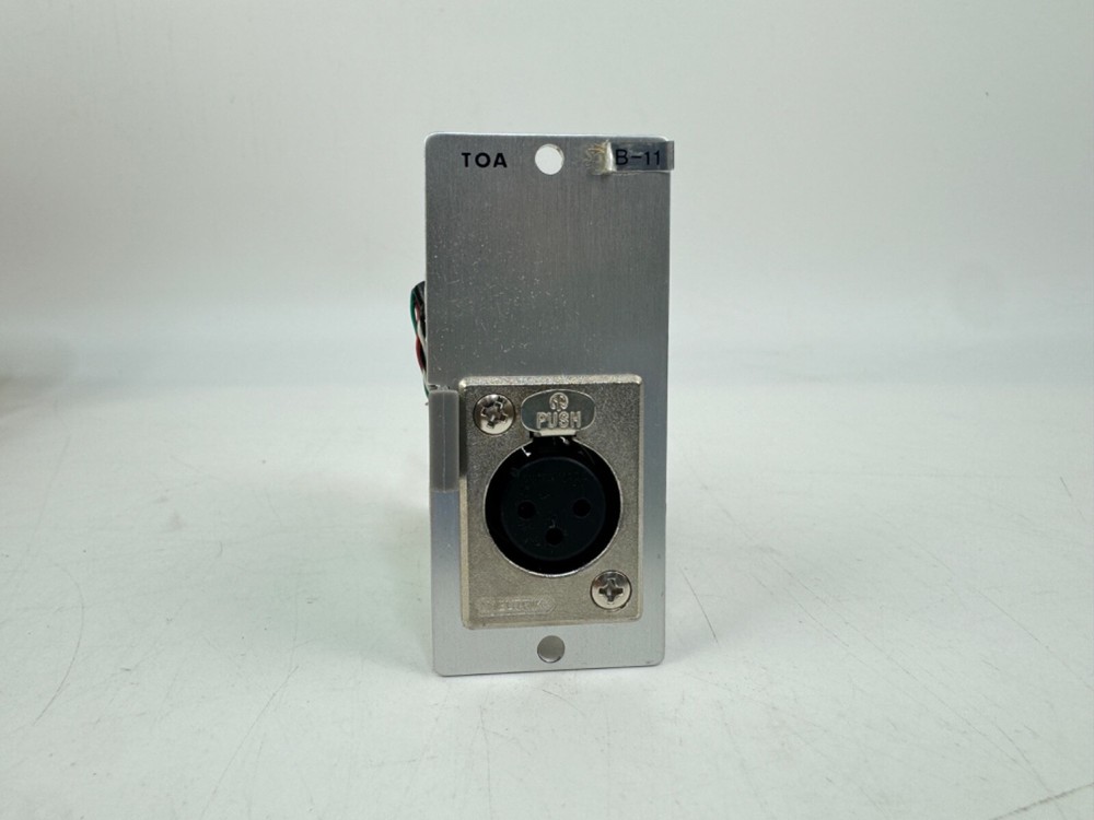 TOA B-11 Balanced Line Input with Mute