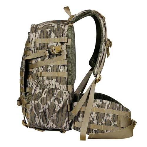 Saddle Hunting Backpack, 28L Tree Saddle Hunting Pack for Platform and