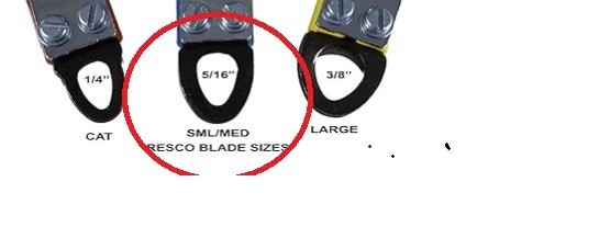 Pet nail/claw clippers, small/medium, in chrome by Resco