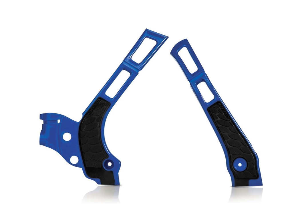 Acerbis 2464741034 X-Grip Frame Guard - Blue/Black