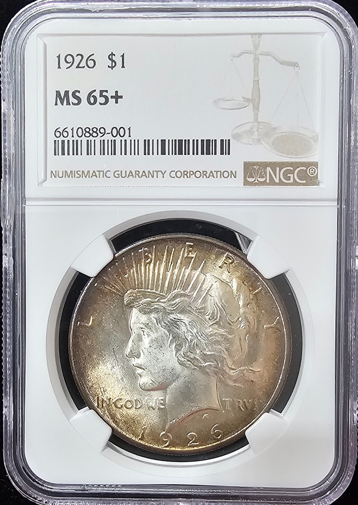 1926 Peace Dollar MS-65+ NGC VIDEO