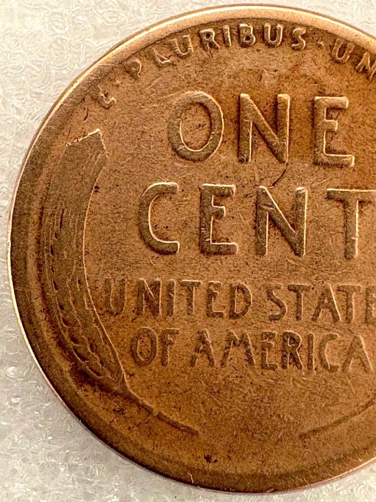 1920 D Lincoln Penny w/Errors Rim+Die Chips, Cracks, Clips & MISSING LETTERS
