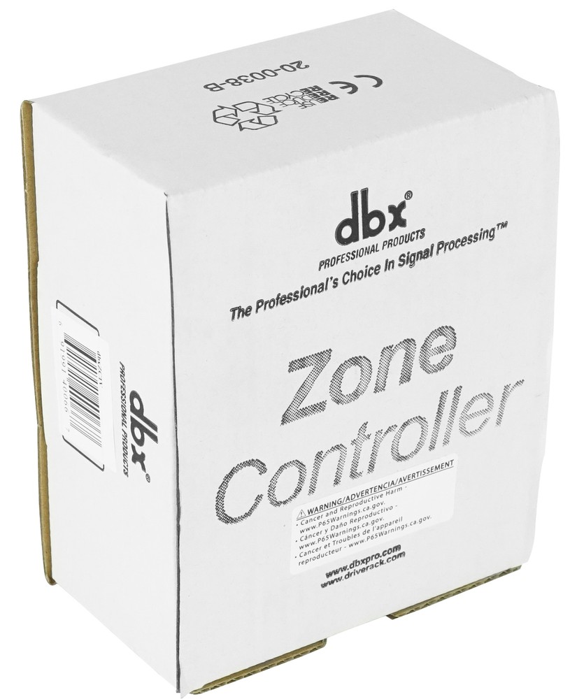 DBX ZC-1 Programmable Wall Mounted Zone Controller For DriveRack and ZonePro ZC1