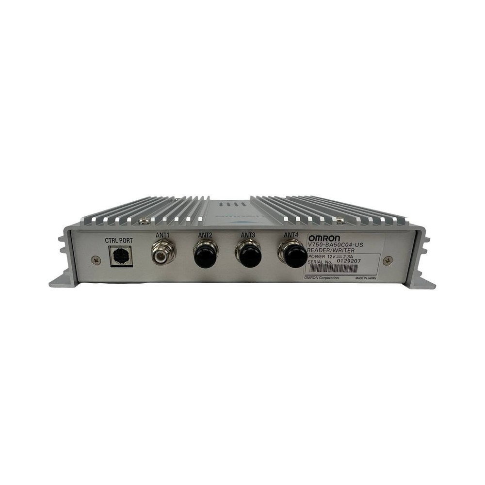 Omron Reader / Writer Controller 12V, 2.3A V750-BA50C04-US w/ Power Cable