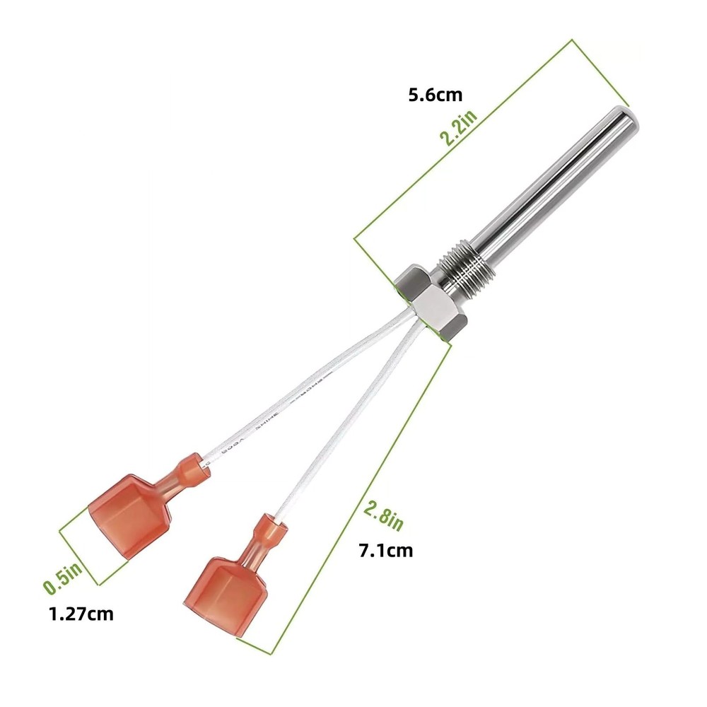 Stack Flue Sensor for Pentair Pool Spa Heater Elecrical System -20°C to 105°C