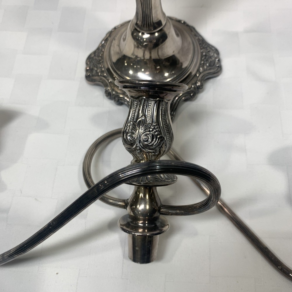 Oneida Community Ltd silverplate candelabra