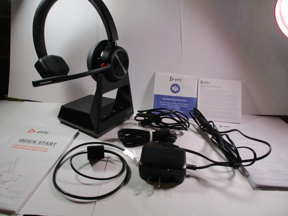 Poly Savi S7310-M CD Wireless Office Mono Headset System