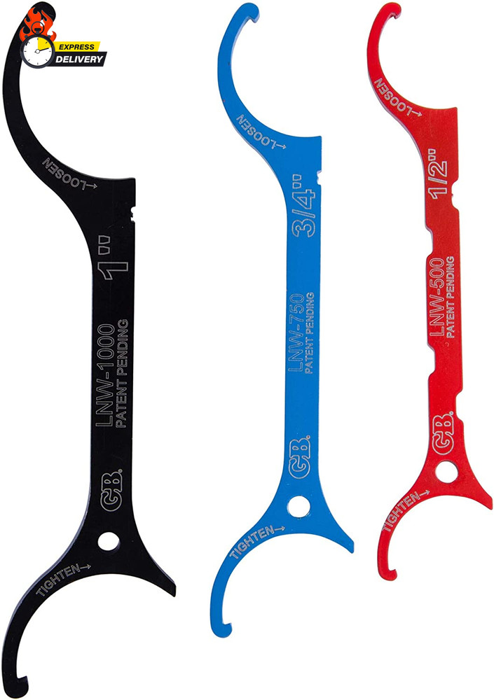 LNW-3PC LNW Locknut Wrench, Assorted