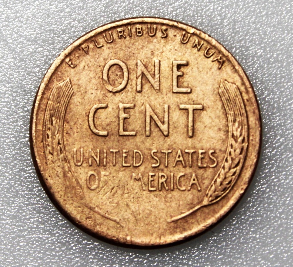 1955 Lincoln wheat cent, no mint mark errors on obverse & reverse