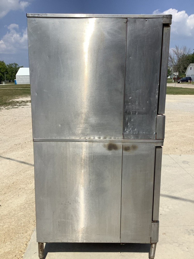 Blodgett DFG-100-3 Convection Oven Double Stack Nat. Gas TESTED