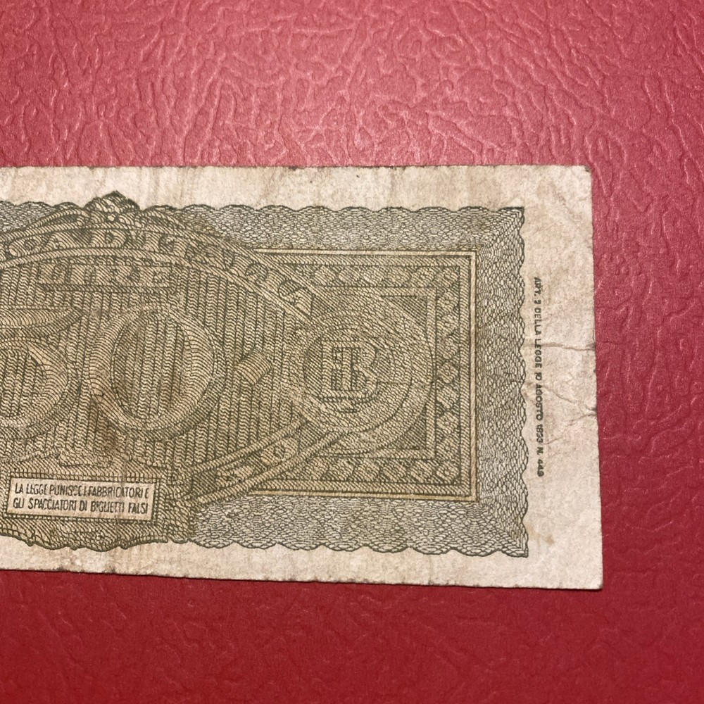 Italy-50 lire- 1944