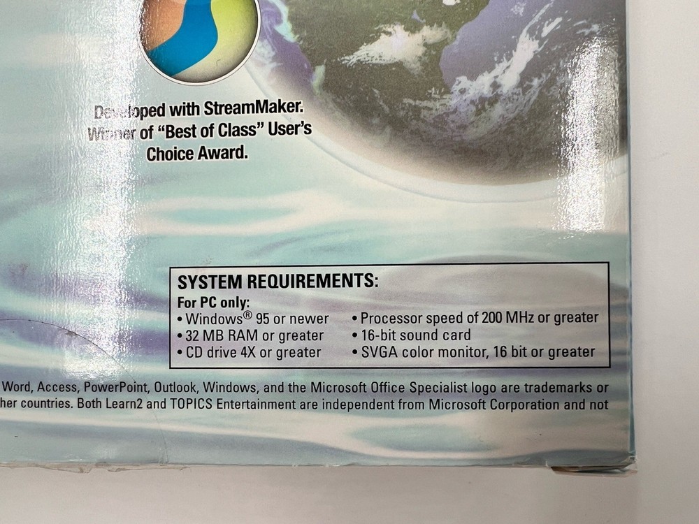 Training Complete For Microsoft Office 2007 & Windows Vista CD-ROM PC Software