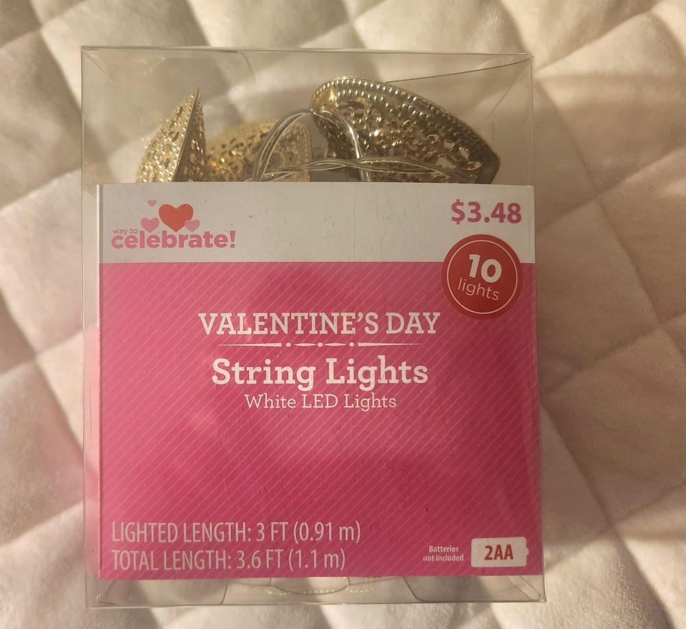 Valentine Day String Lights