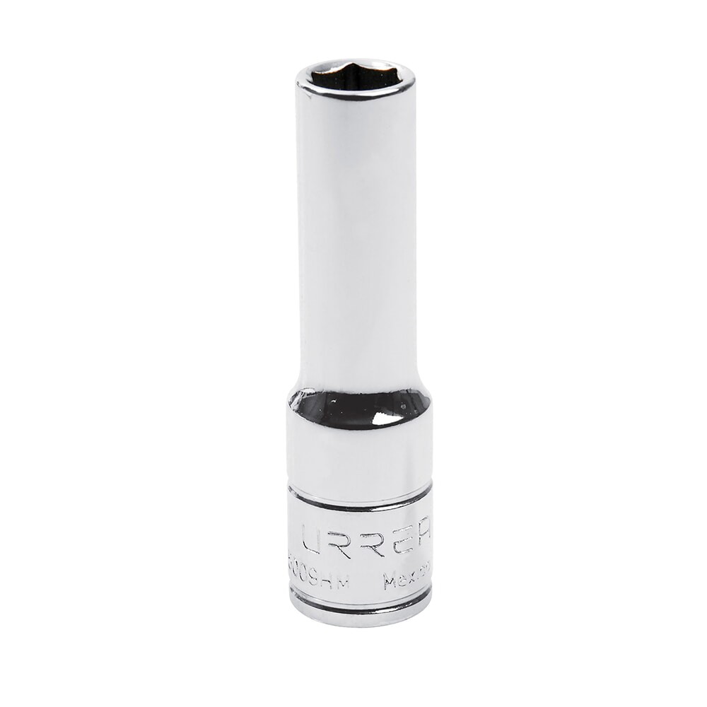 URREA 5007HM 3/8" Drive Chrome Deep Socket 6 Point 7 mm
