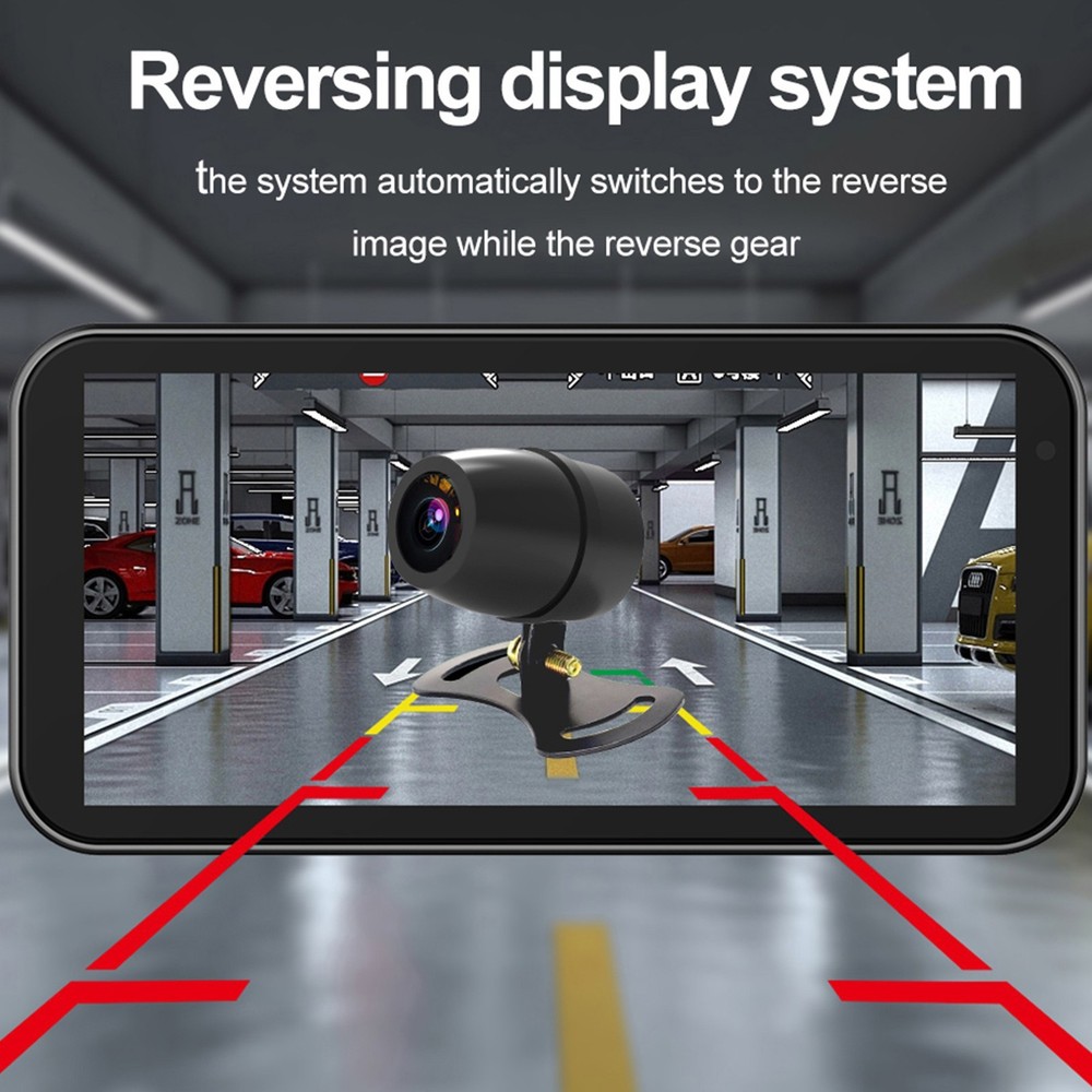 6.25" Motorcycle GPS Navi Wireless Carplay/Android Waterproof Bluetooth w/Camera