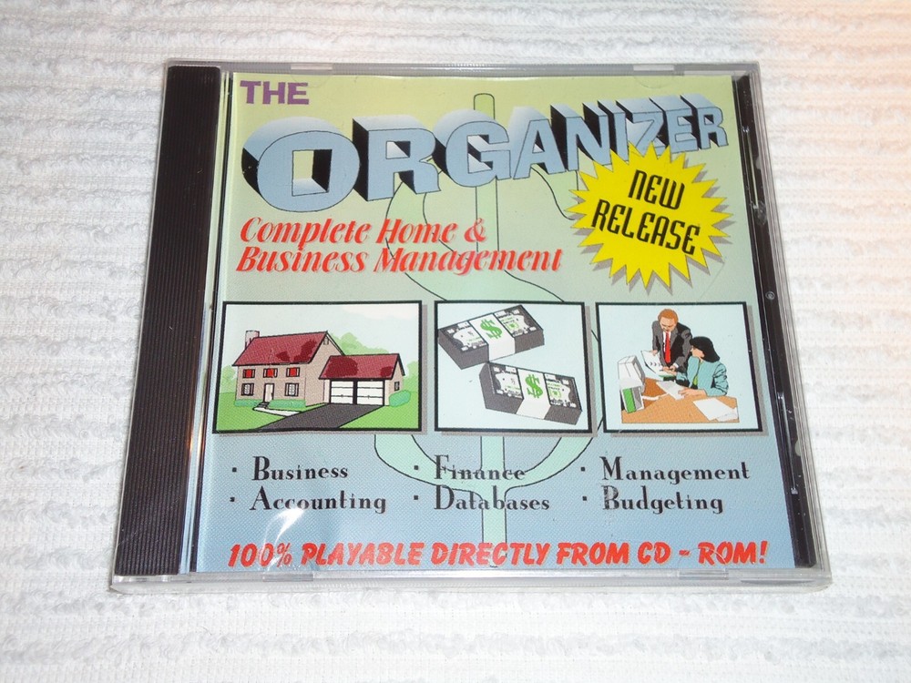 Vintage THE ORGANIZER CD - 200 VINTAGE Shareware programs