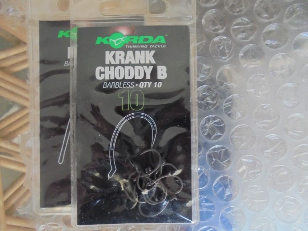 KORDA CARP HOOKS ( 4 packets ) various