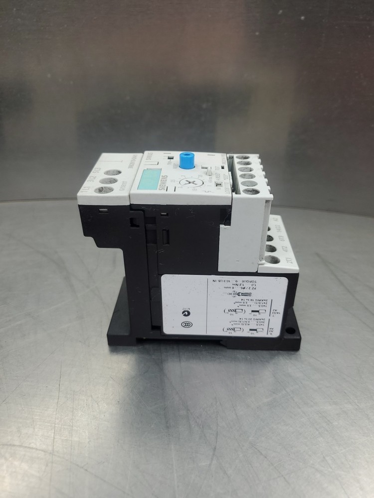 SIEMENS 3RB2016-1PB0 SOLID STATE OVERLOAD RELAY w/3RB2913-0AA1 MODULE 4E-51