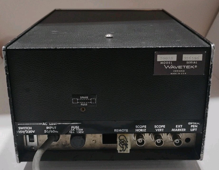 Wavetek Model 2001A Turns On Not Tested