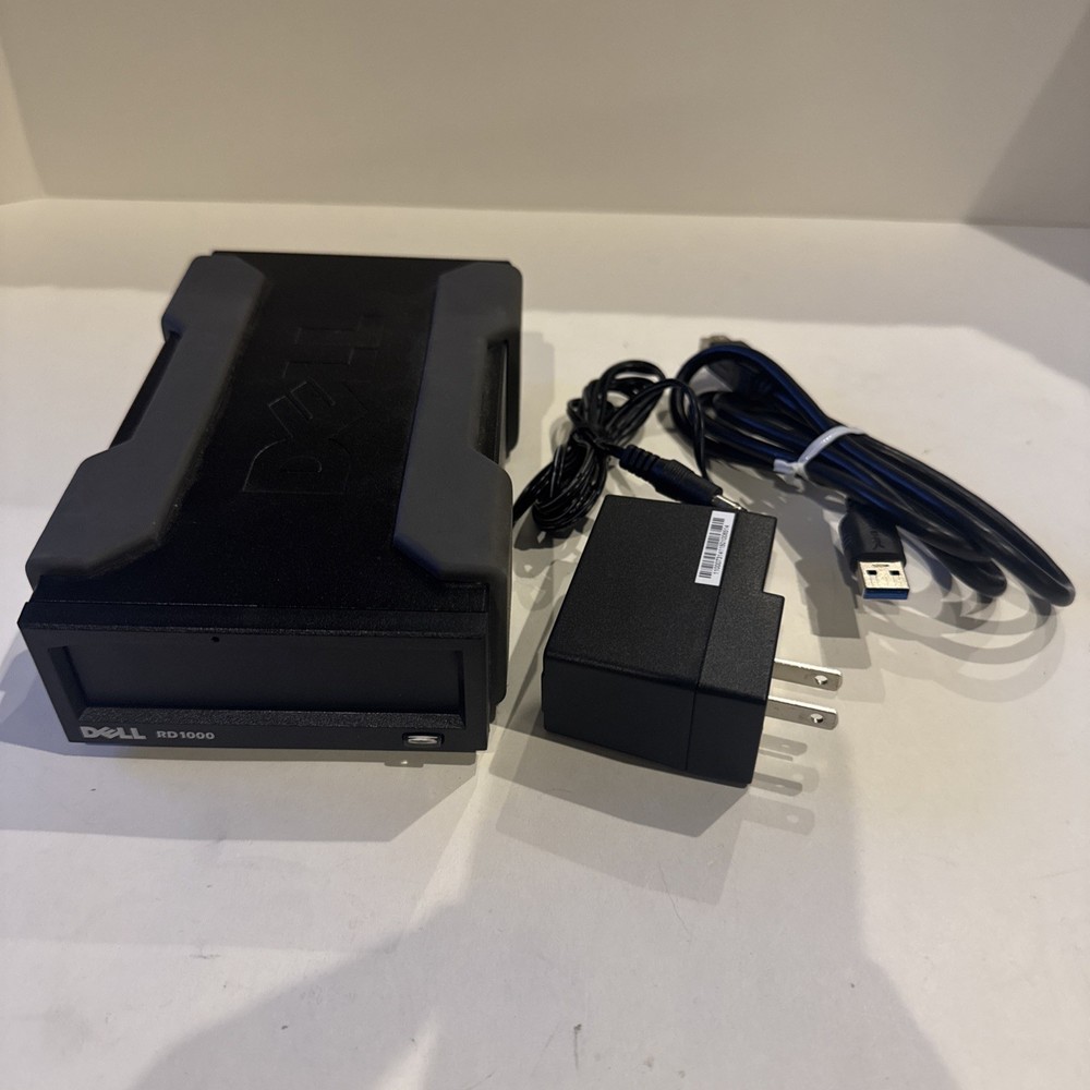 Dell PowerVault RD1000 Removable Disk Storage AC Adapter USB Cable