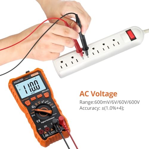 Digital Multimeter 6000 Count - TRMS Voltmeter Multimetro Updated 6000 Count