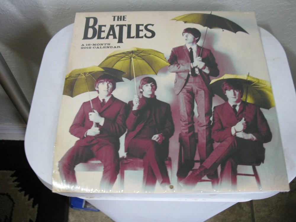 Beatles Calendar 16 month 2018 OS READ