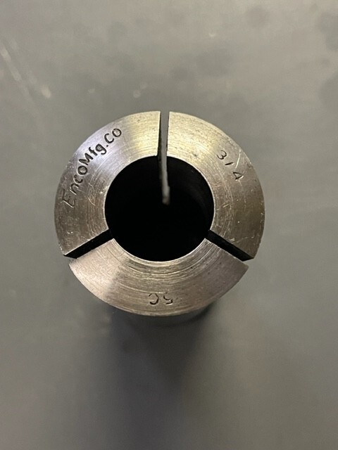 Enco Mfg 3/4" 5C Round Collet