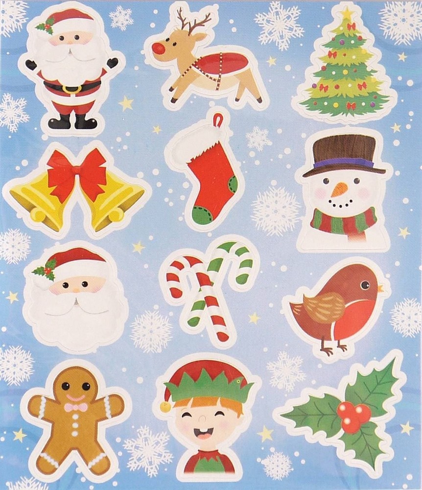 Christmas Sticker Sheets