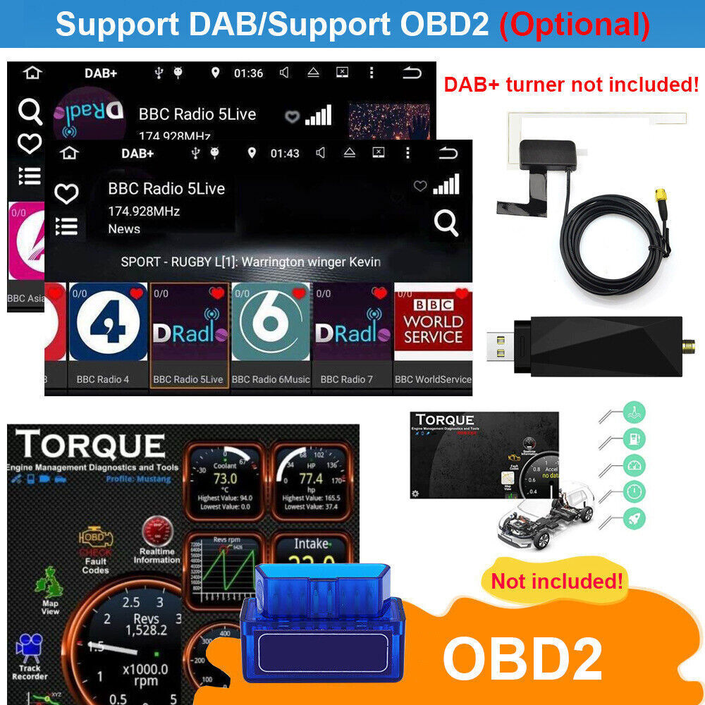 For Corolla 2000-2006 Radio Android 13 CarPlay Android Auto Navi Bluetooth GPS