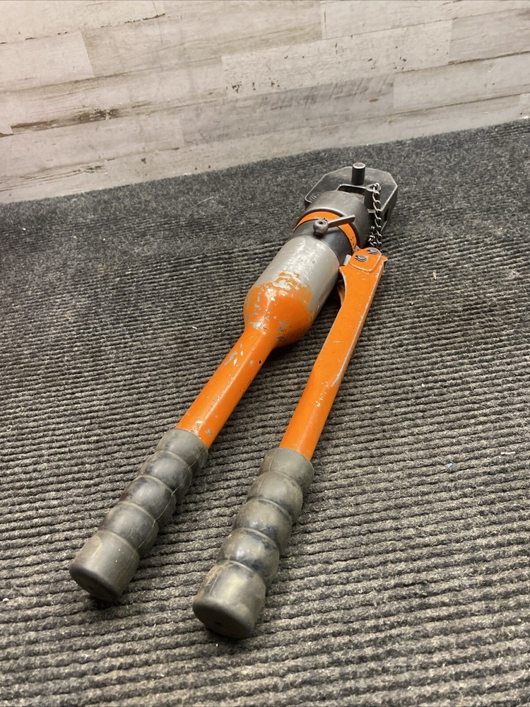 Used Ensley E-180 hydraulic crimper