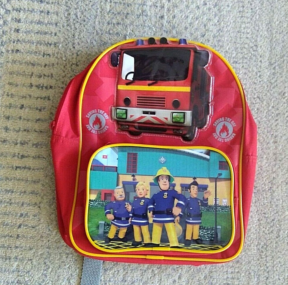 PAW PATROL BACKPACK ZIPPER RED