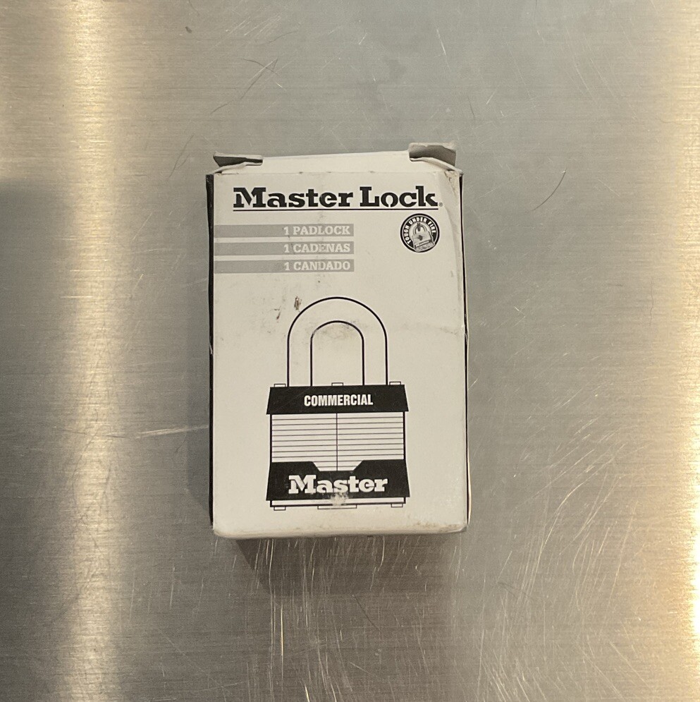 Master Lock Padlock 1KA Key: 2153 - Comes With 2 Keys Packaging May Vary