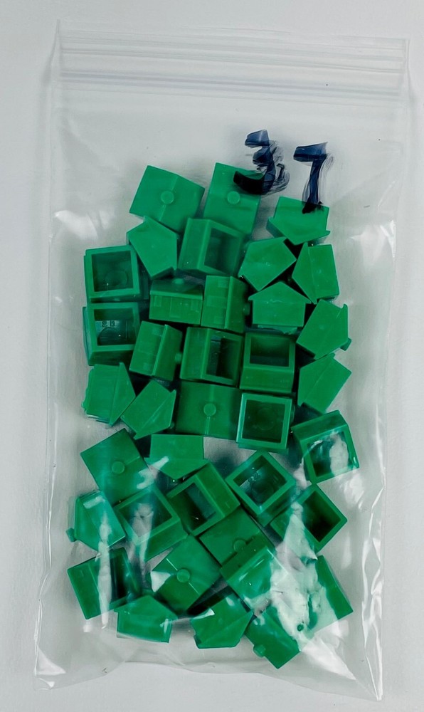 Monopoly Original Replacement Board + Instructions, Houses, Hotels, More