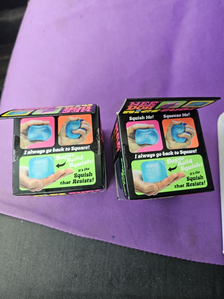 nee doh nice cube blue 2 Cubes