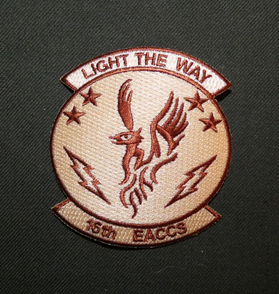 USAF 16th Expeditionary Airborne Command & Control Sequadron Patch GWOT