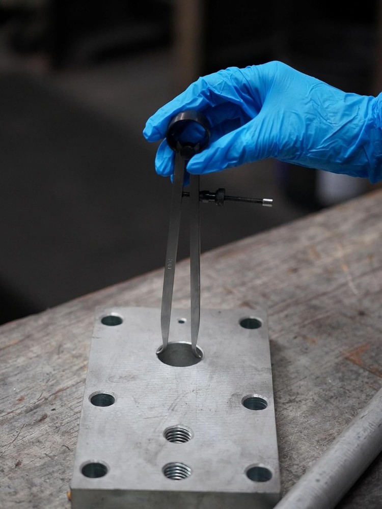 Spring-Type Inside Calipers, Precision Internal Measuring Tool –Flat Leg/10inch