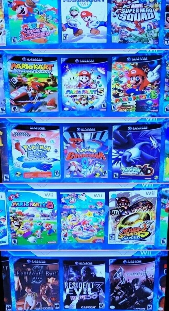 Nintendo Wii Game Console Bundle 100+ Games