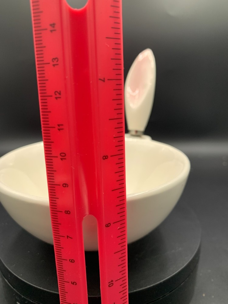 Vintage Easter Bunny Butter Dish With Ears As Spreaders