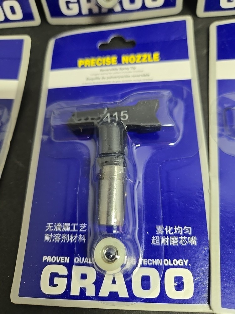 Bundle Of 12 Graoo Precise Spray Nozzles And One Tip Guard